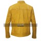 Dirk Gently Holistic Detective Agency Samuel Barnett Yellow Leather Jacket