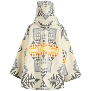 Yellowstone Kelly Reilly White Poncho Coat