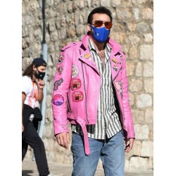 Nicolas Cage Biker Leather Jacket
