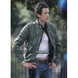 American Heist Adrien Brody (Frankie) Green Jacket
