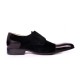 POMPEII Single Monk Strap Formal Black Shoes