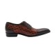 Suffolk Plain Toe Blucher Brown Shoes