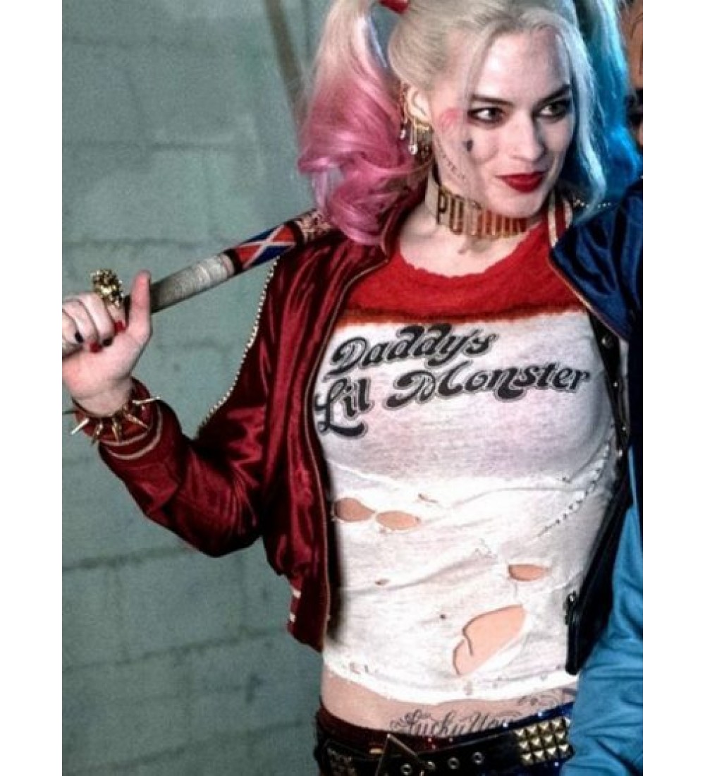 Get Suicide Squad Jacket | Buy Harley Quinn Outfit Order Now