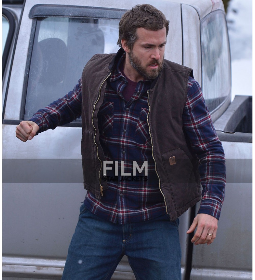 The Captive Ryan Reynolds (Matthew) Winter Vest  Jackets men fashion,  Brown vest, Ryan reynolds