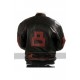 8 Ball Bomber Leather Jacket