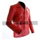Fight Club Red Leather Jacket (Brad Pitt)