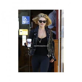 Burberry Prorsum Ali Larter Quilted Jacket