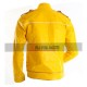 Freddie Mercury Yellow Leather Costume Jacket  