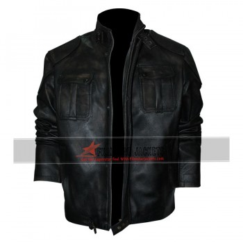 Gerard Butler Black Jacket